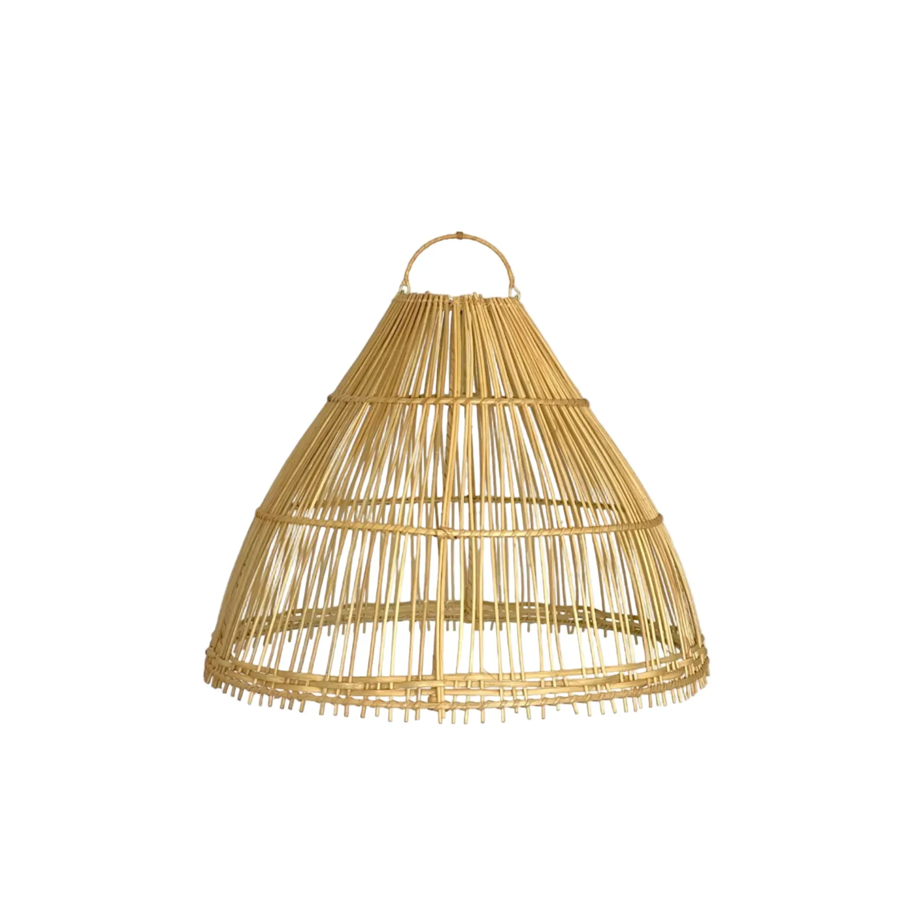 Rattan Ceiling Lampshade RĪTAUSMA - Image 1