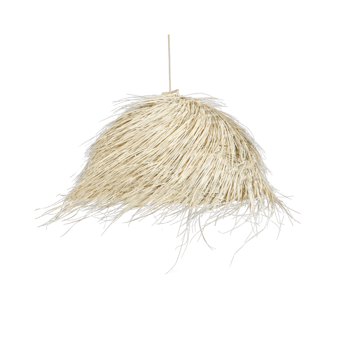 Straw Ceiling Lampshade MĀKONIS - Image 1